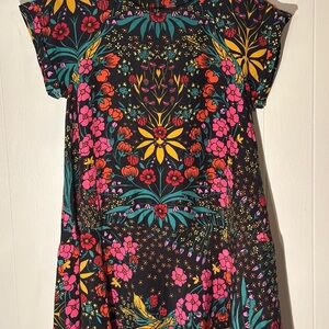 free people Floral Baby Doll dress Size XS